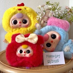 Baby three 400% v1 & good luck bag & big head baby zipper - bundle